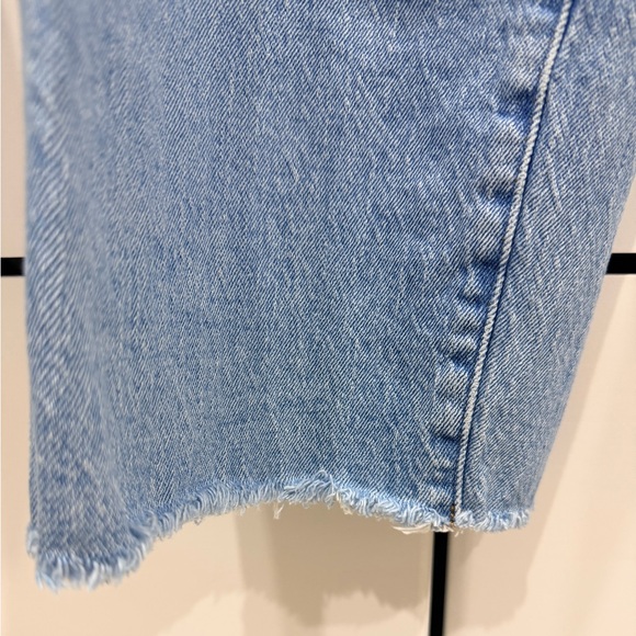 Madewell The Perfect Vintage Wide-Leg Cropped Jeans size 27 petite - Picture 6 of 9